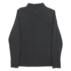 TIMBERLAND Mens Black Long Sleeve Polo Shirt M Cotton Blend Classic