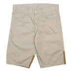CARHARTT Mens Shorts Beige & Brown Casual Cotton M W29 Durable Workwear