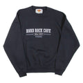 HARD ROCK CAFE Paris Mens Sweatshirt Black Crew Neck XL