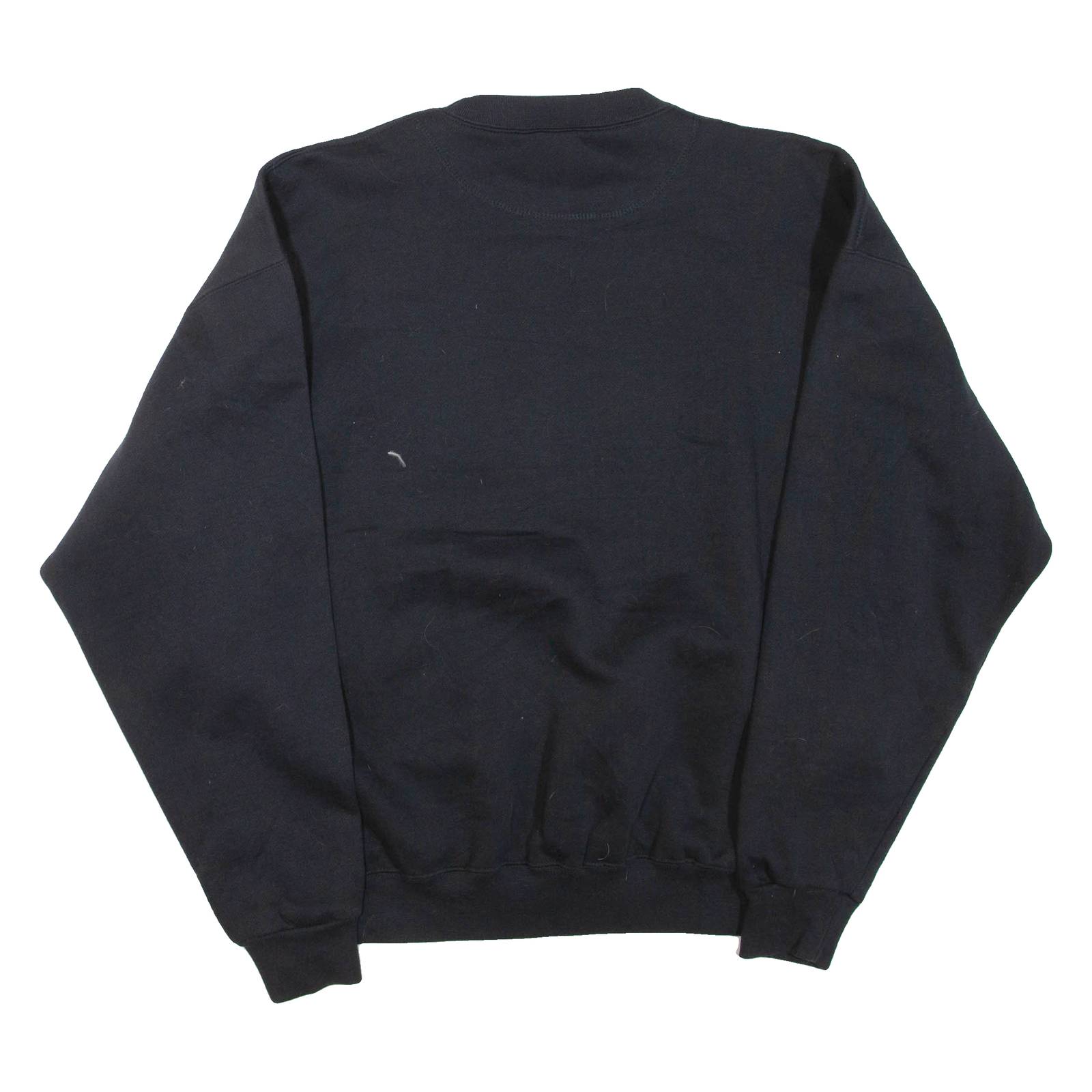 HARD ROCK CAFE Paris Mens Sweatshirt Black Crew Neck XL