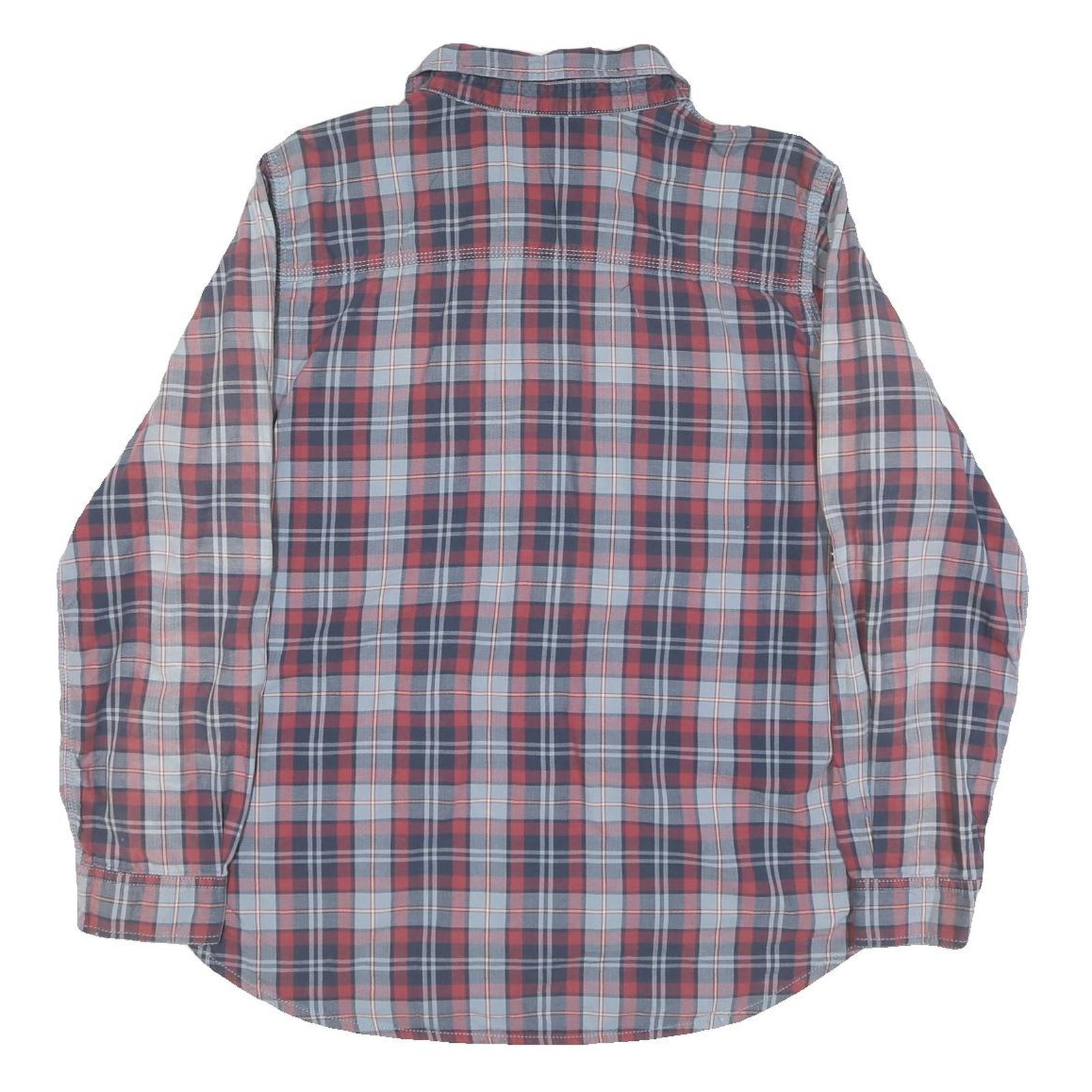 CARHARTT Womens Blue & Red Check Shirt XL Cotton Blend Casual Workwear