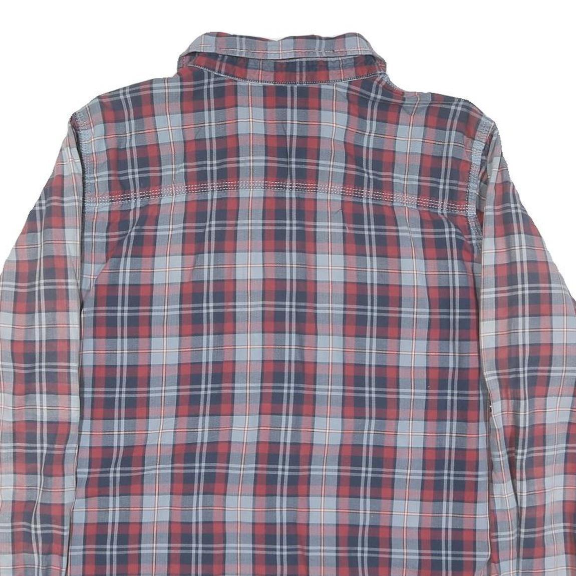 CARHARTT Womens Blue & Red Check Shirt XL Cotton Blend Casual Workwear