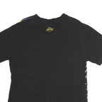 NBA Mens Black & Purple Los Angeles Lakers Graphic T-Shirt M Short Sleeve Crew