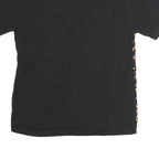 NBA Mens Black & Purple Los Angeles Lakers Graphic T-Shirt M Short Sleeve Crew