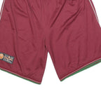 SPALDING Mens Shorts Maroon XL W34 Casual Basketball Sportswear