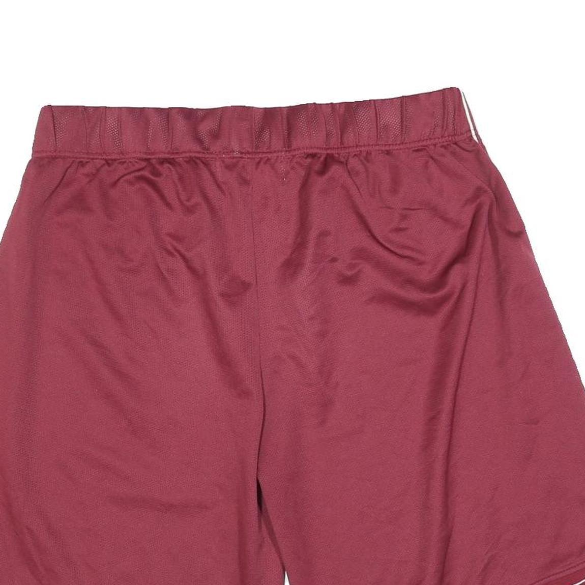 SPALDING Mens Shorts Maroon XL W34 Casual Basketball Sportswear