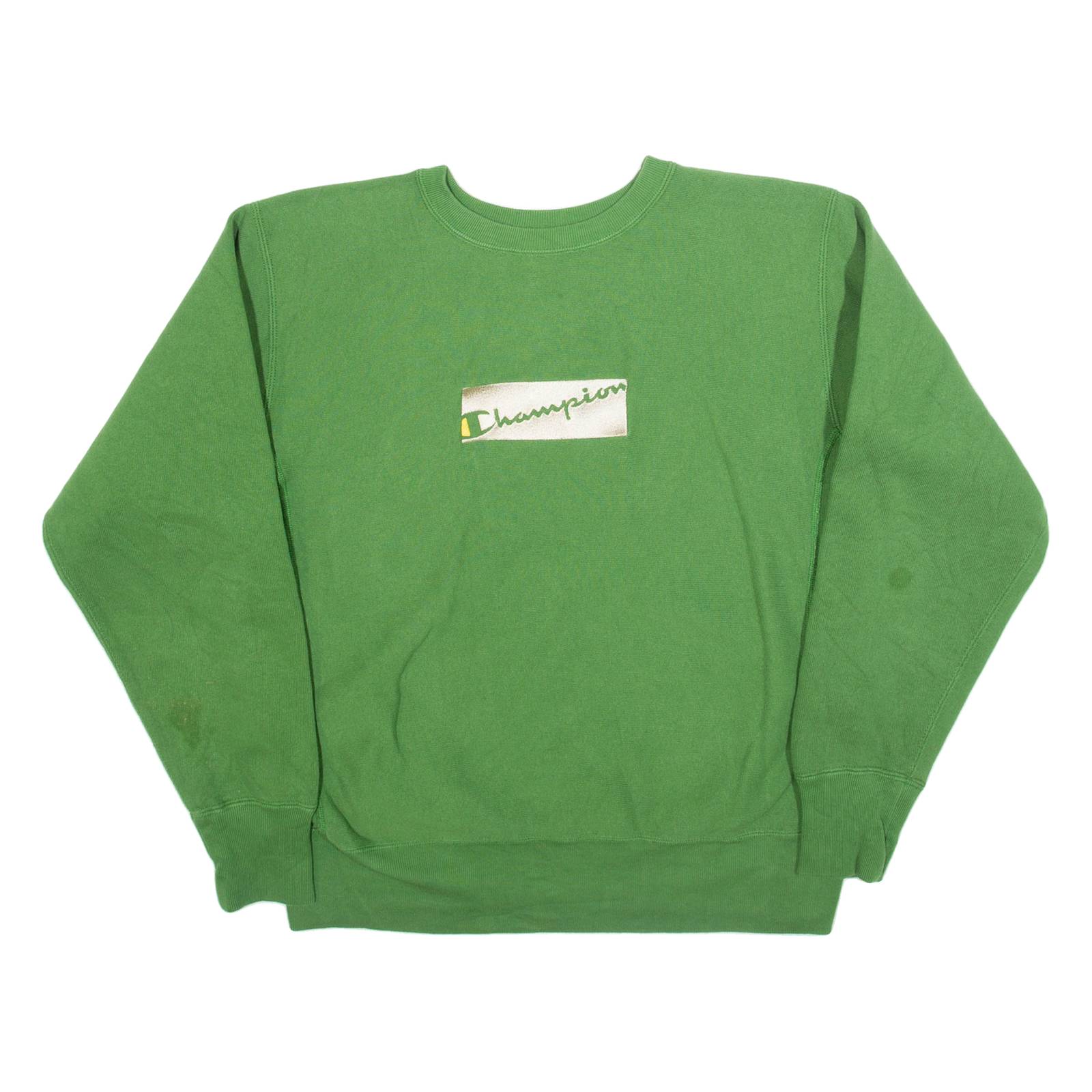 CHAMPION REVERSE WEAVE Womens Sweatshirt Green L