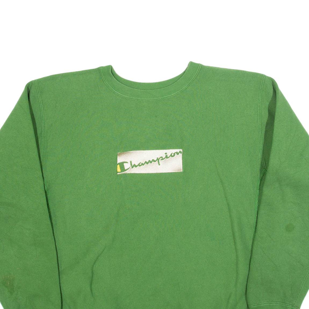CHAMPION REVERSE WEAVE Womens Sweatshirt Green L