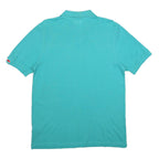 KAPPA Mens Turquoise Polo Shirt M Cotton Casual Short Sleeve Plain