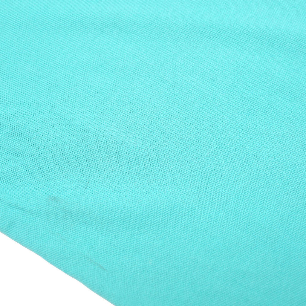 KAPPA Mens Turquoise Polo Shirt M Cotton Casual Short Sleeve Plain