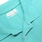 KAPPA Mens Turquoise Polo Shirt M Cotton Casual Short Sleeve Plain