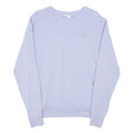 FILA Womens Blue Crew Neck M Sweatshirt Cotton Blend Casual Pullover Lightweight