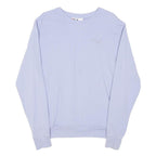 FILA Womens Blue Crew Neck M Sweatshirt Cotton Blend Casual Pullover Lightweight