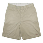 DICKIES Mens Shorts Beige Casual XL W40 Cotton Blend Workwear