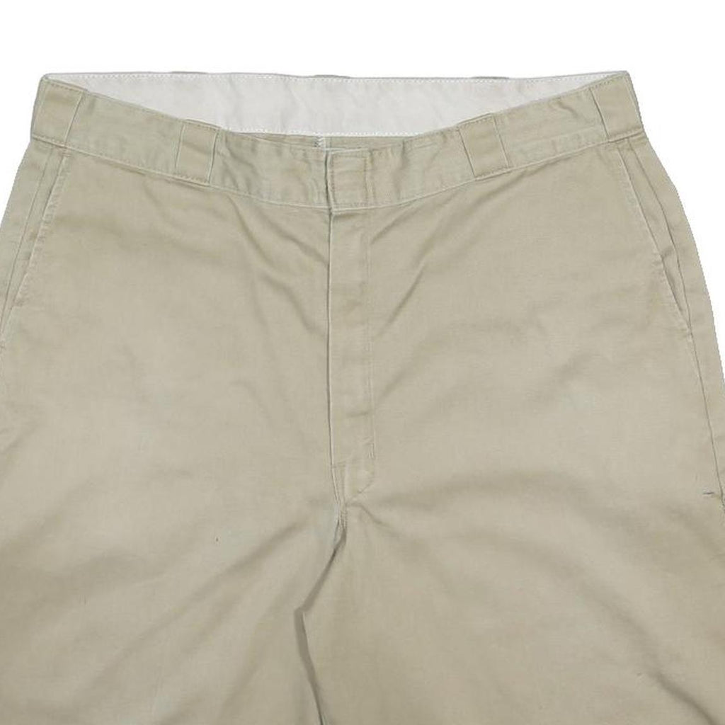 DICKIES Mens Shorts Beige Casual XL W40 Cotton Blend Workwear