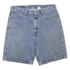 LEVI'S Mens Denim Blue Denim Shorts XL W36 Classic Cotton Blend Casual Style