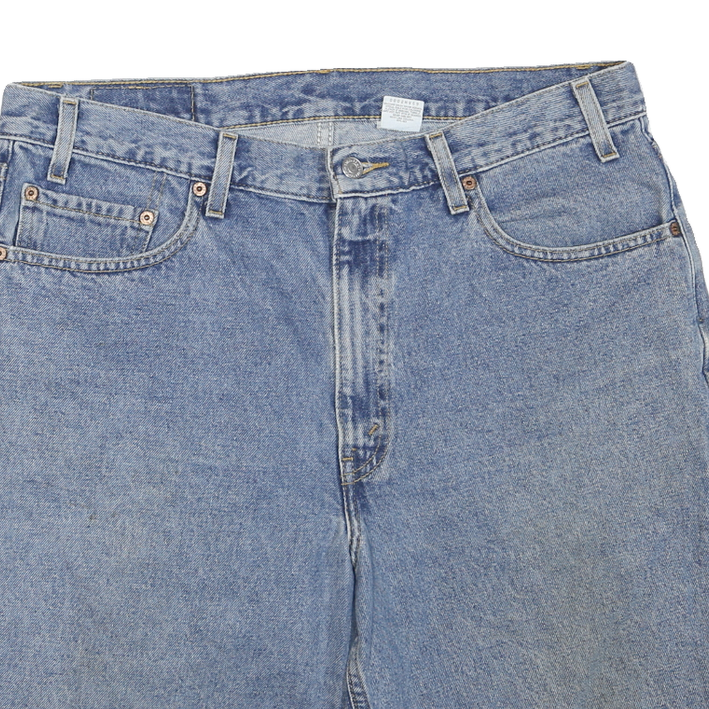 LEVI'S Mens Denim Blue Denim Shorts XL W36 Classic Cotton Blend Casual Style