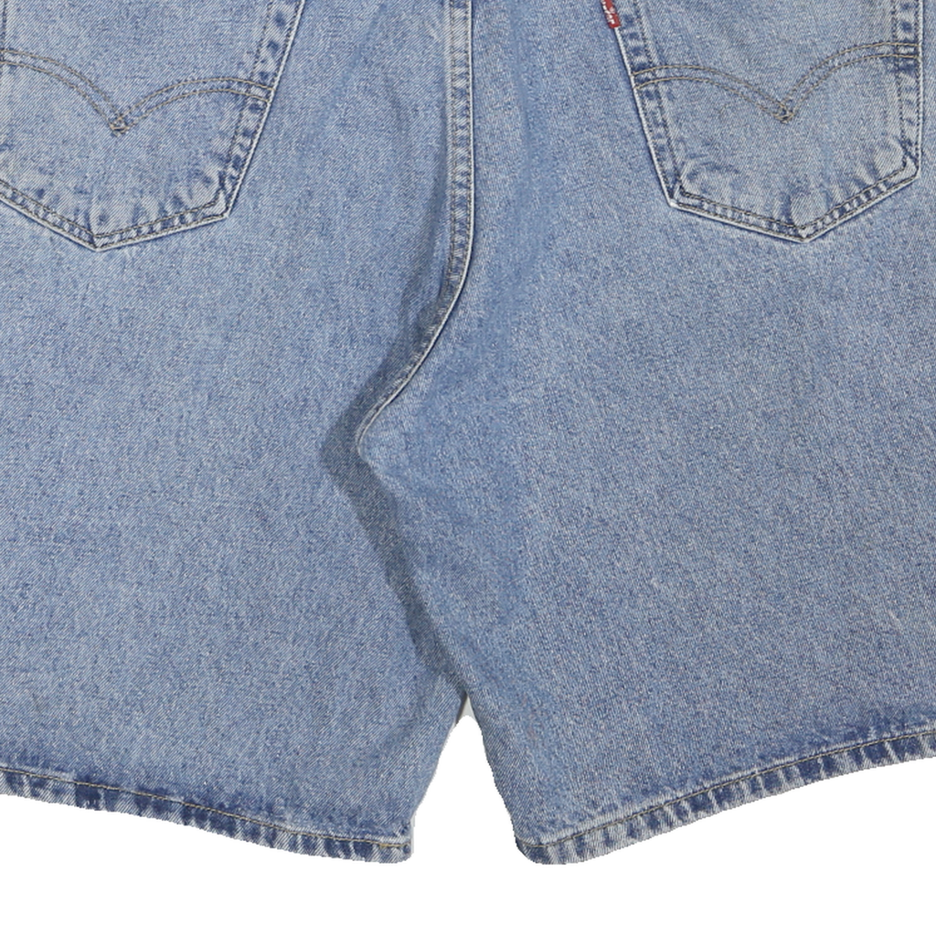 LEVI'S Mens Denim Blue Denim Shorts XL W36 Classic Cotton Blend Casual Style