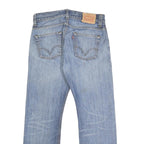 LEVI'S 505 Mens Jeans Blue Regular Straight Denim Medium W32 L30 Classic Cotton