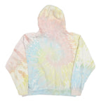 EXIST Womens Pastel Tie Dye Humboldt County Hoodie L Cotton Blend Casual