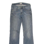 TOMMY HILFIGER Womens Jeans Blue Regular Flared Denim Light W28 L31 Stylish