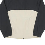 NAUTICA Mens Black & Cream Colourblock Jacket 2XL Polyester Blend Zip