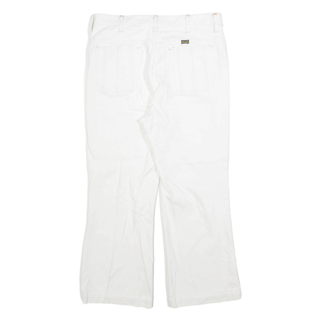 WRANGLER Womens Jeans White Regular Bootcut W30 L25