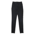 LEVI'S 721 Womens Jeans Black Slim Skinny Denim Medium W27 L34 Stretch Cotton