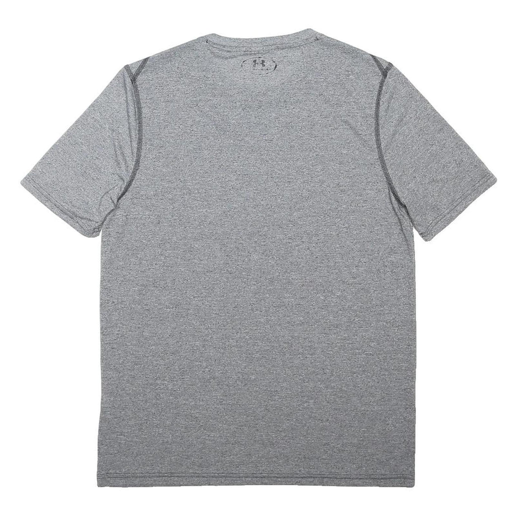 UNDER ARMOUR Mens Grey Athletic T-Shirt M Short Sleeve Crew Neck Performance
