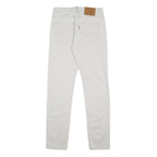 LEVI'S 512 BIG E Mens Jeans White Slim Skinny Denim Light W28 L29 Cotton Blend