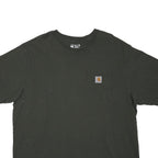CARHARTT Mens Black Pocket T-Shirt XL Short Sleeve Crew Neck Classic Cotton