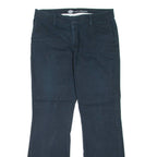 DICKIES Workwear Womens Trousers Black Slim Bootcut W32 L30