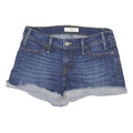 LEVI'S Womens Denim Blue Cotton Casual Shorts S W28 Rolled Hem