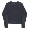 NIKE Womens Sweatshirt Black Crew Neck S