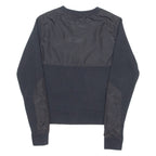 NIKE Womens Sweatshirt Black Crew Neck S