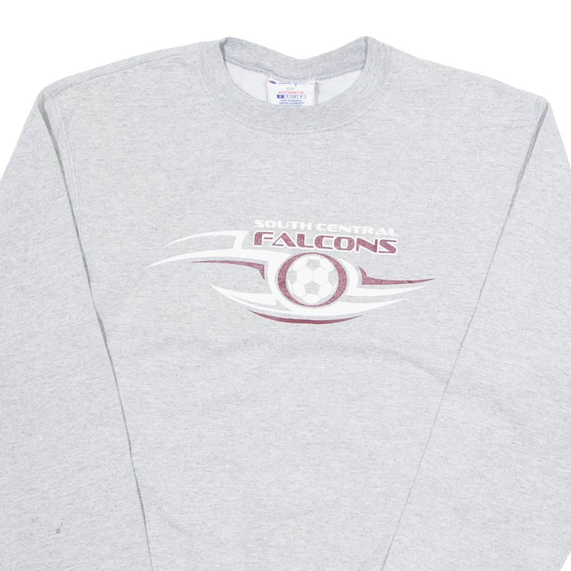 CHAMPION Eco Falcons Mens Sweatshirt Grey USA M
