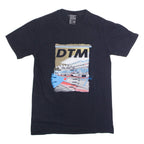 DTM Racing Mens T-Shirt Black Crew Neck S