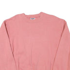 JERZEES Mens Pink Crew Neck S Cotton Blend Sweatshirt Casual Essential