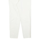 MUSTANG Womens White Regular Fit Straight Denim Jeans W26 L28 Zip Cotton Blend