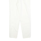 MUSTANG Womens White Regular Fit Straight Denim Jeans W26 L28 Zip Cotton Blend