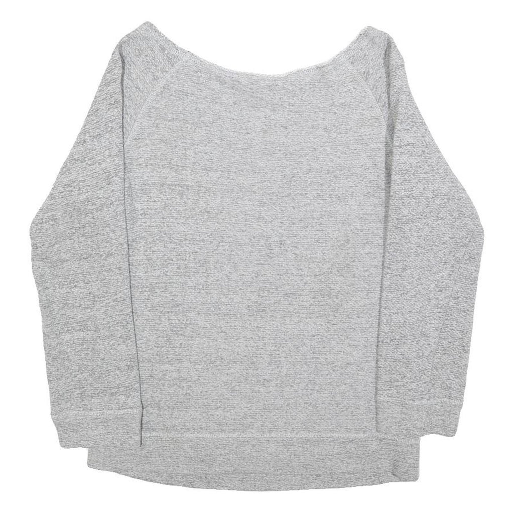 MLB Womens Grey Philadelphia Phillies Crew Neck M Cotton Blend Sweatshirt