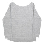 MLB Womens Grey Philadelphia Phillies Crew Neck M Cotton Blend Sweatshirt