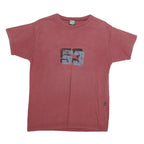 YES OR NO Mens Red Graphic T-Shirt M Short Sleeve Crew Neck Stylish Casual Wear