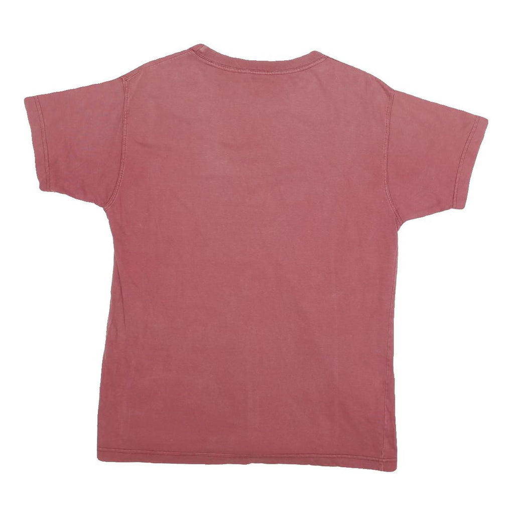 YES OR NO Mens Red Graphic T-Shirt M Short Sleeve Crew Neck Stylish Casual Wear