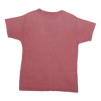 YES OR NO Mens Red Graphic T-Shirt M Short Sleeve Crew Neck Stylish Casual Wear