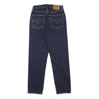 LEVI'S 501 Womens Jeans Blue Regular Straight Denim Medium W25 L28 Classic Fit