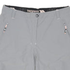 TRESSPASS Womens Shorts Grey Casual UK 12 W31 Lightweight Outdoor