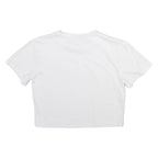 KIWI AND CO Cropped Womens T-Shirt White XS