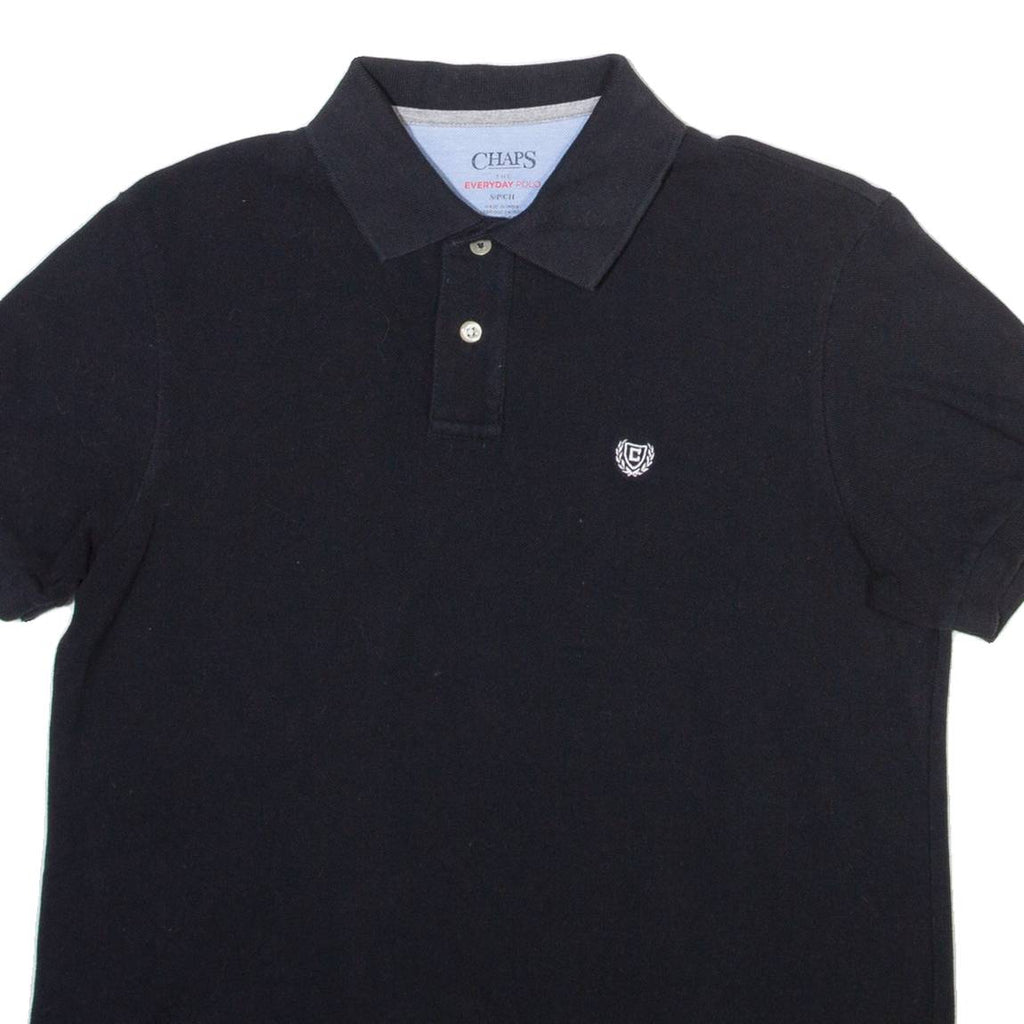 CHAPS Mens Polo Shirt Black S