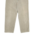 ROUTE 66 Womens Cotton Beige Regular Straight Trousers W30 L27 Classic Zip